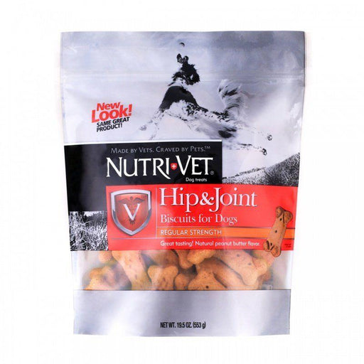 Nutri-Vet Hip & Joint Biscuits for Dogs - Regular Strength - 669125001349