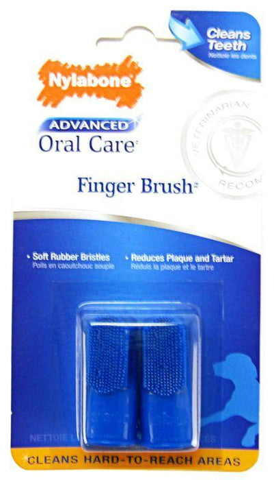 Nylabone Advanced Oral Care Finger Brush - 018214828044