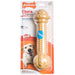 Nylabone Dura Chew Barbell Dog Chew Toy - Peanut Butter Flavor - 018214830306