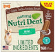 Nylabone Natural Nutri Dent Filet Mignon Dental Chews - Limited Ingredients - 018214842781