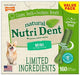 Nylabone Natural Nutri Dent Fresh Breath Dental Chews - Limited Ingredients - 018214842668