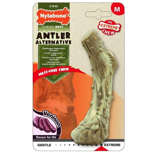 Nylabone Power Chew Antler Alternative Venison Flavor - 018214833673