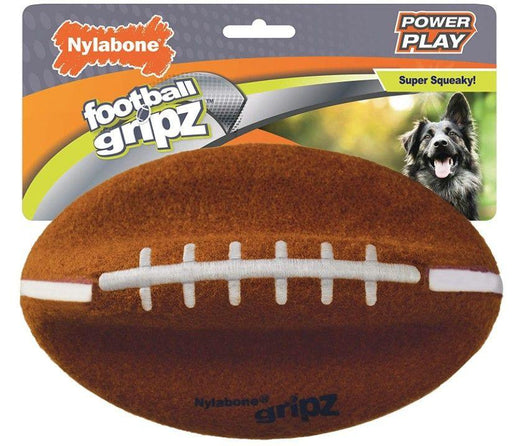 Nylabone Power Play Football Large 8.5" Dog Toy - 018214848677
