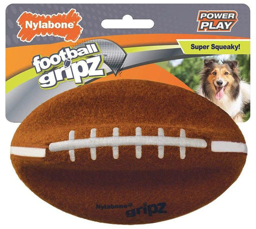 Nylabone Power Play Football Medium 5.5" Dog Toy - 018214848660