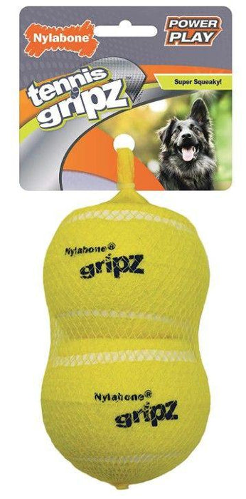 Nylabone Power Play Gripz Tennis Ball Large - 018214848653
