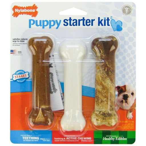 Nylabone Puppy Starter Kit - 018214812913