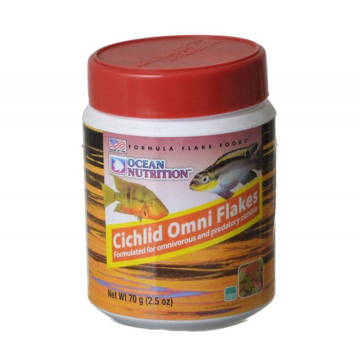 Ocean Nutrition Cichlid Omni Flakes - 098731256506