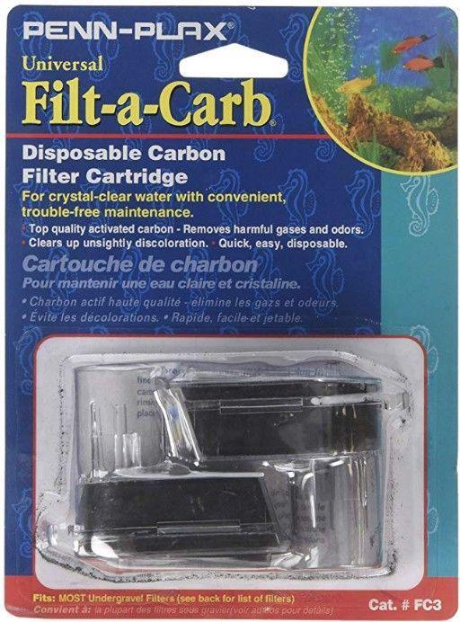 Penn Plax Filt-a-Carb Universal Carbon Undergravel Filter Cartridge - 030172399121