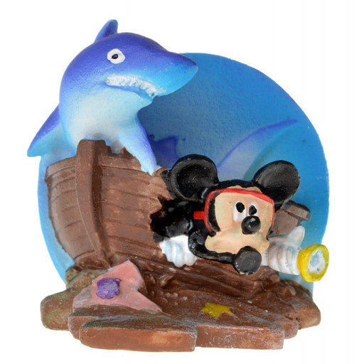 Penn Plax Mickey Shipwreck Resin Ornament - 030172098956