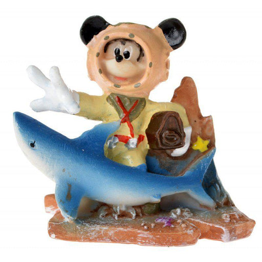 Penn Plax Mickey with Treasure Chest Resin Ornament - 030172098949