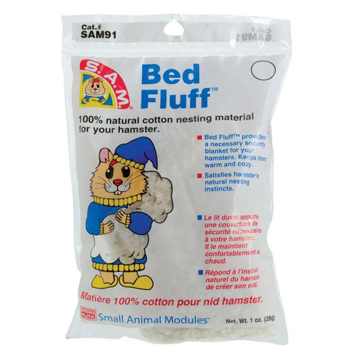 Penn Plax S.A.M. Bed Fluff for Hamsters - 030172520914
