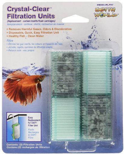 Penn Plax Smallworld Replacement Filtration Units - 030172390050