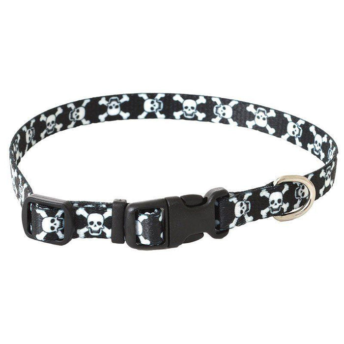 Pet Attire Styles Skulls Adjustable Dog Collar - 076484397035