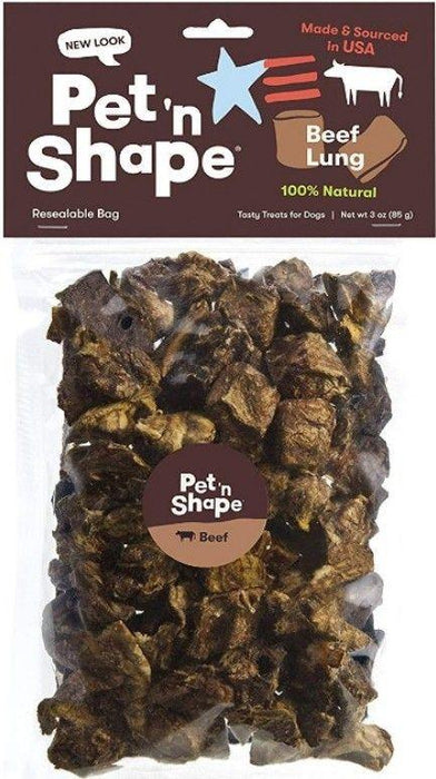 Pet n Shape Beef Lung Dog Treat - 032657120688