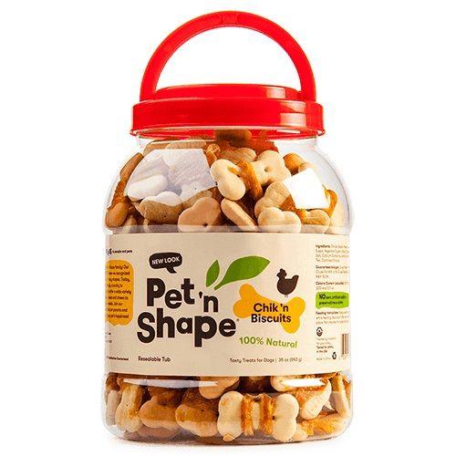 Pet 'n Shape Chik 'n Biscuits Dog Treats - 032657107320