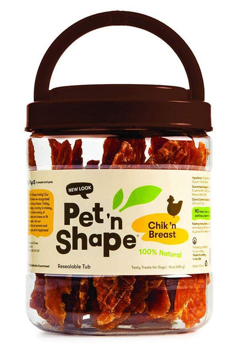 Pet 'n Shape Chik 'n Breast Dog Treats - 032657101168