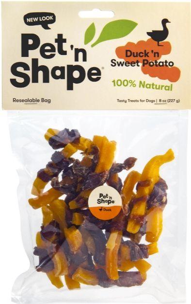 Pet 'n Shape Duck 'n Sweet Potato Dog Treats - 032657212086