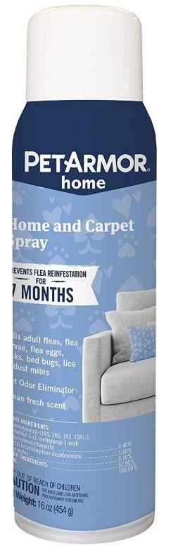PetArmor Home and Carpet Spray for Fleas and Ticks and Eliminate Pet Odor - 073091028413