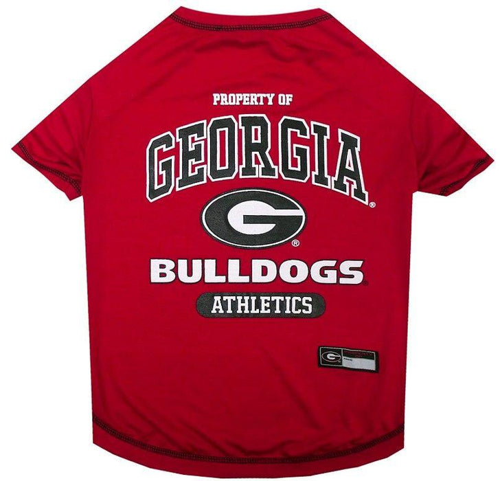 Pets First Georgia Tee Shirt for Dogs and Cats - 849790031272