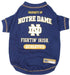 Pets First Notre Dame Tee Shirt for Dogs and Cats - 849790101166