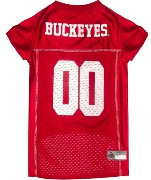 Pets First Ohio State Mesh Jersey for Dogs - 849790035133