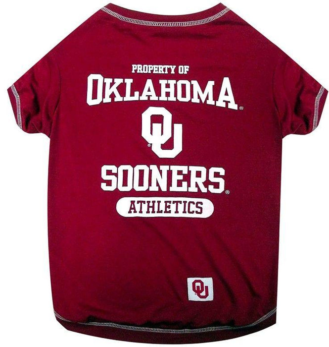 Pets First Oklahoma Tee Shirt for Dogs and Cats - 849790032286