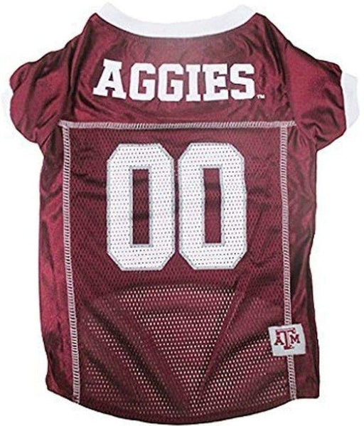 Pets First Texas A & M Mesh Jersey for Dogs - 849790035737