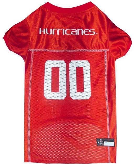 Pets First U of Miami Jersey for Dogs - 849790034785