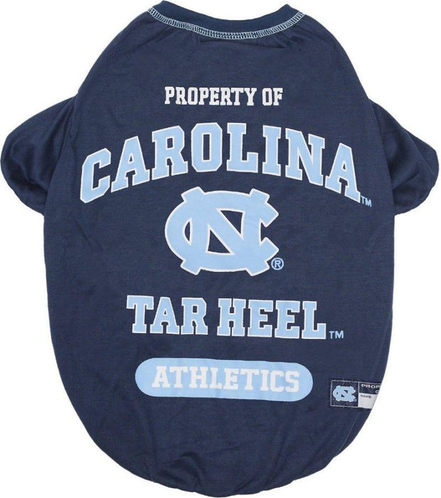 Pets First U of North Carolina Tee Shirt for Dogs and Cats - 849790095762