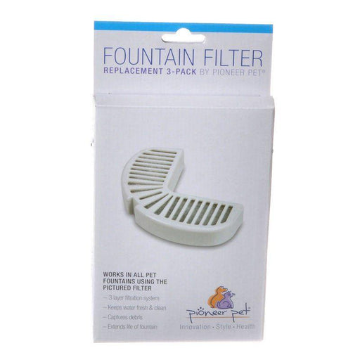 Pioneer Replacement Filters for Stainless Steel and Ceramic Fountains - 898142002125