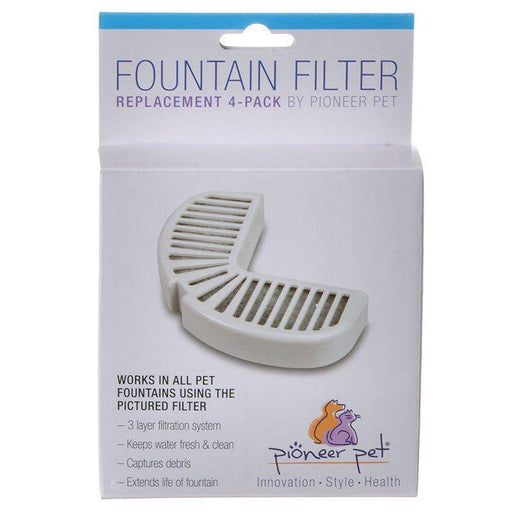 Pioneer Replacement Filters for Stainless Steel and Ceramic Fountains - 898142002019