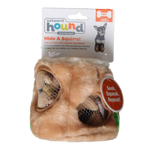 Plush Puppies Plush Hide-A-Squirrel Dog Toy - 700603310017