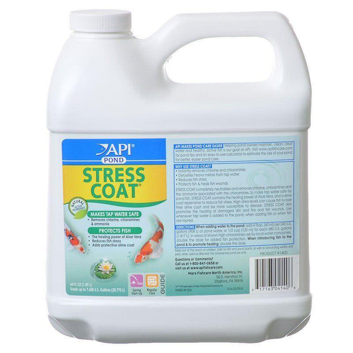PondCare Stress Coat Plus Fish & Tap Water Conditioner for Ponds - 317163041406