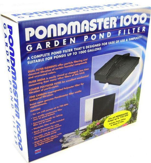 Pondmaster 1000 Garden Pond Filter Only - 025033022119