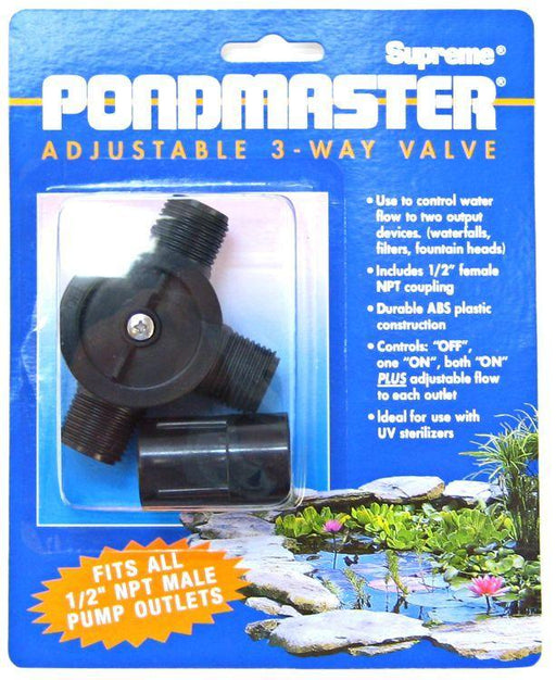 Pondmaster Adjustabel 3-Way Valve - 025033020993