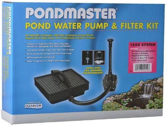 Pondmaster Garden Pond Filter System Kit - 025033022126