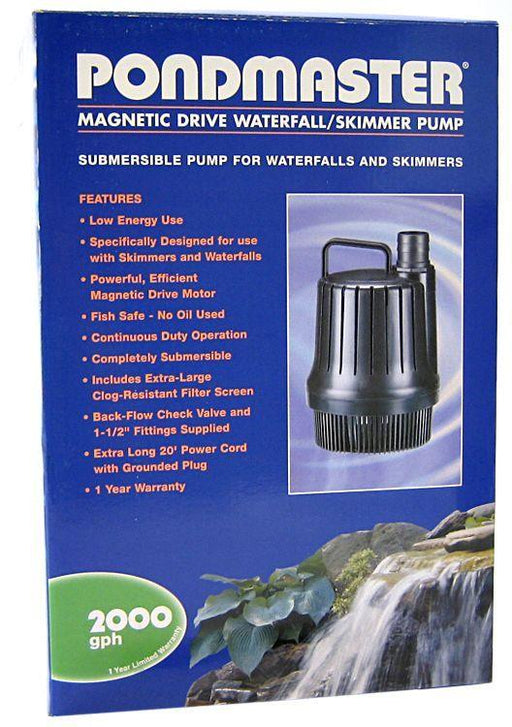 Pondmaster Magnetic Drive Waterfall Pump - 025033026506