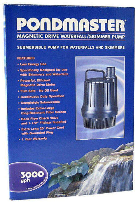 Pondmaster Magnetic Drive Waterfall Pump - 025033026605