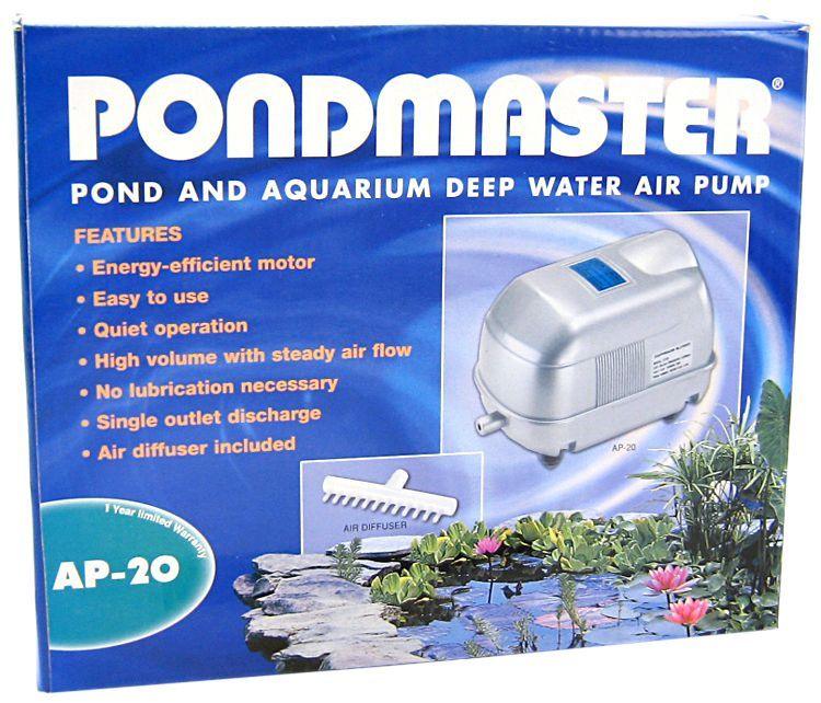 Pondmaster Pond & Aquarium Deep Water Air Pump - 025033045200