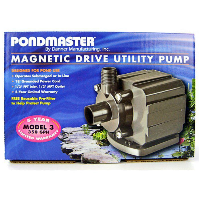 Pondmaster Pond-Mag Magnetic Drive Utility Pond Pump - 025033025233