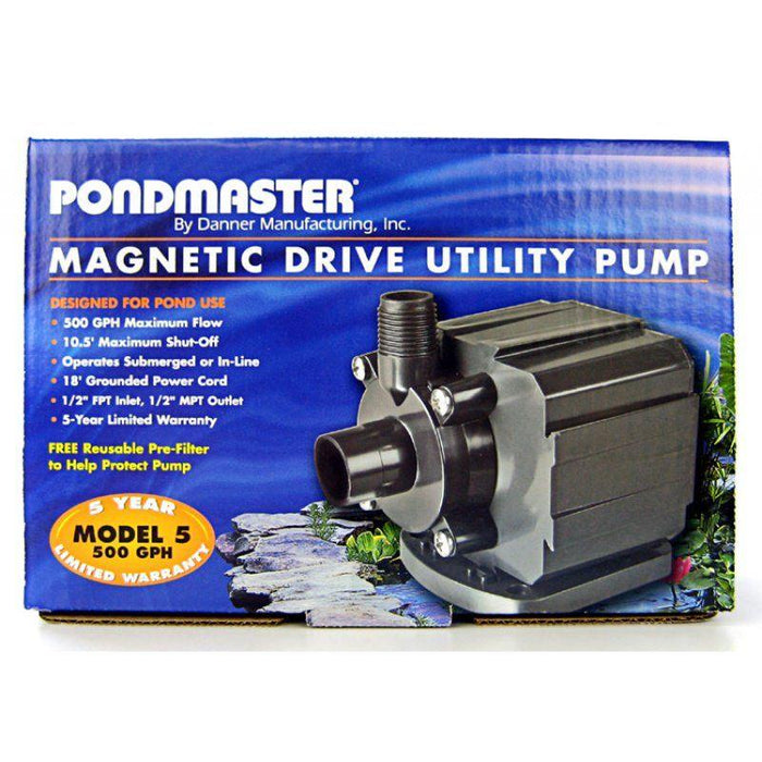 Pondmaster Pond-Mag Magnetic Drive Utility Pond Pump - 025033025257