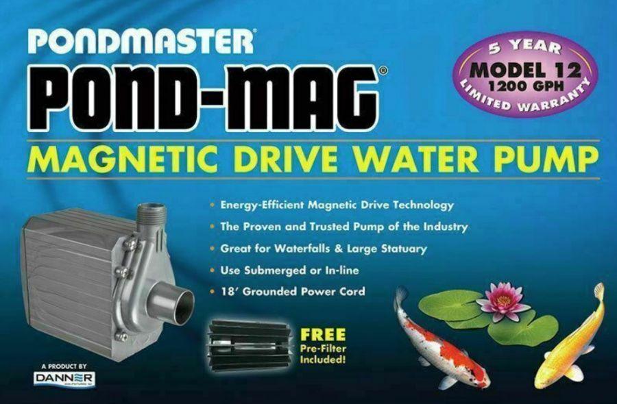 Pondmaster Pond-Mag Magnetic Drive Utility Pond Pump - 025033027220