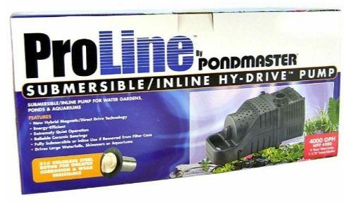 Pondmaster ProLine Submersible/Inline Hy-Drive Pump - 025033026759