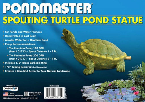 Pondmaster Resin Turtle Spitter - 025033037755