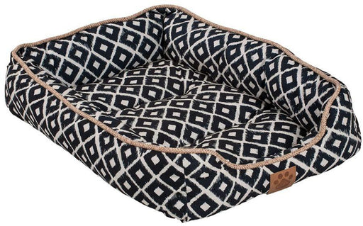 Precision Pet Ikat Snoozzy Drawer Pet Bed Navy - 715764240691