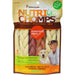 Premium Nutri Chomps Rawhide Free Chicken, Peanut Butter, Milk Dog Treats - 015958988157