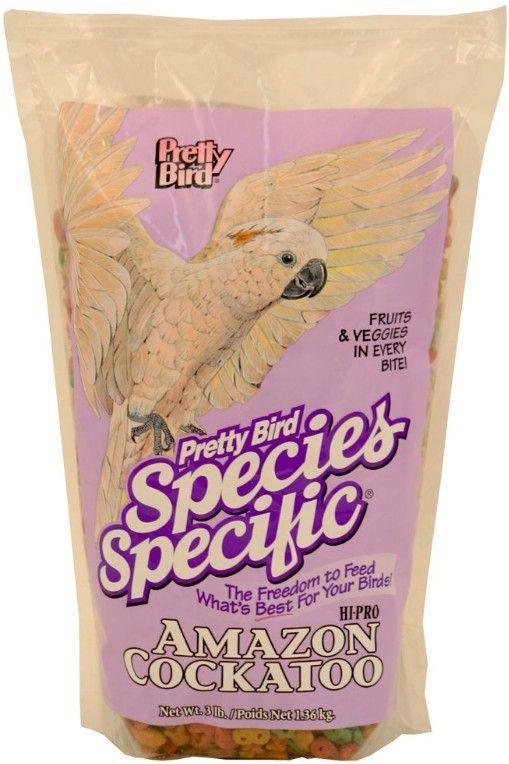 Pretty Bird Species Specific Hi Pro Amazon Cockatoo - 716432833115