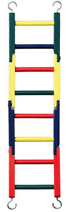 Prevue Carpenter Creations Hardwood Bendable 15" Bird Ladder - 048081011409