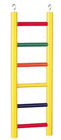 Prevue Carpenter Creations Hardwood Bird Ladder Assorted Colors - 048081011355