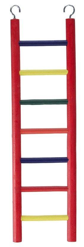 Prevue Carpenter Creations Hardwood Bird Ladder Assorted Colors - 048081011362